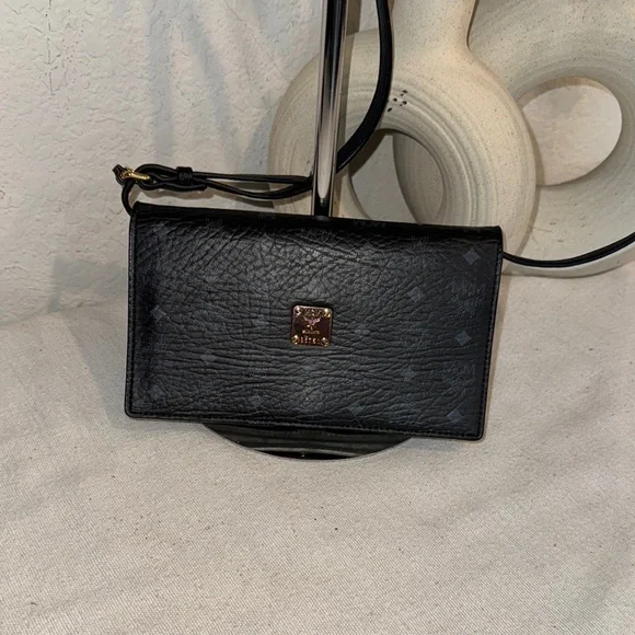 MCM Black Crossbody Mini Bag